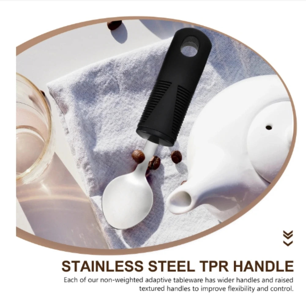 Easy hold cutlery set: